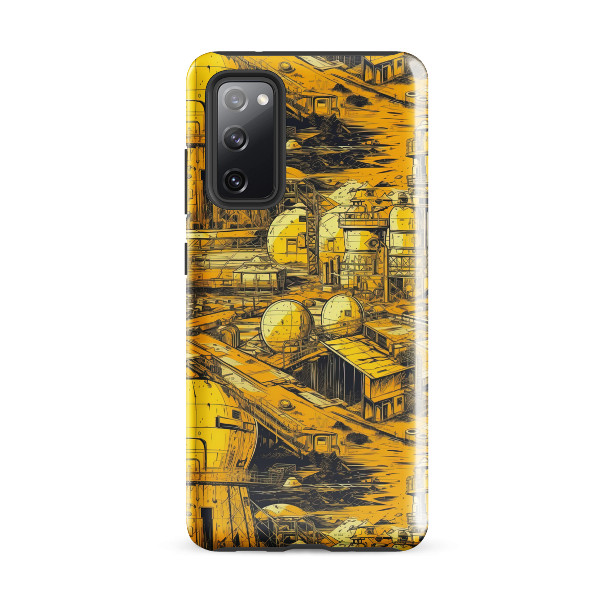 Moon Base - Yellow - Tough case for Samsung® - Image 5