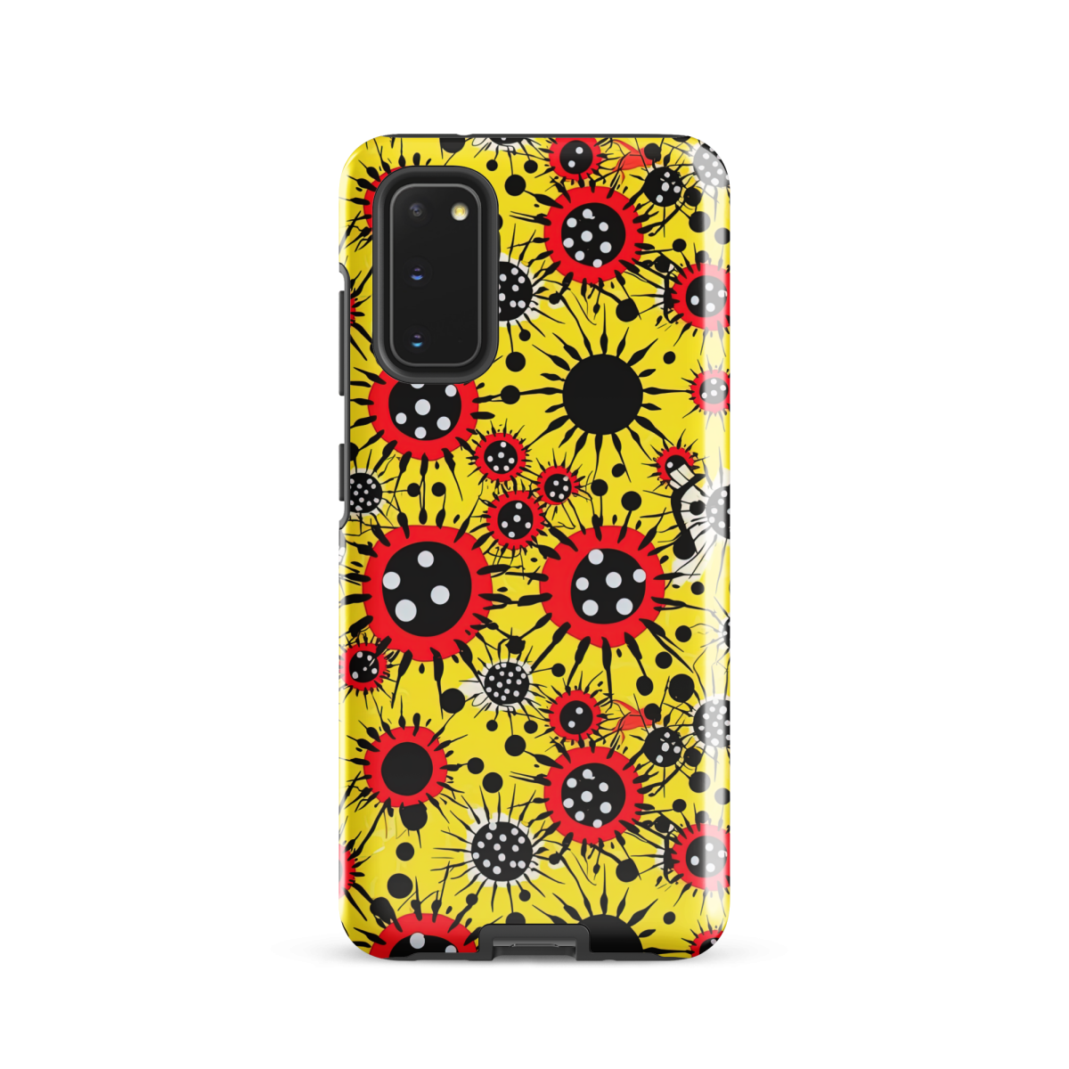 Virus Attack - Yellow/Red - Tough case for Samsung® - Image 4