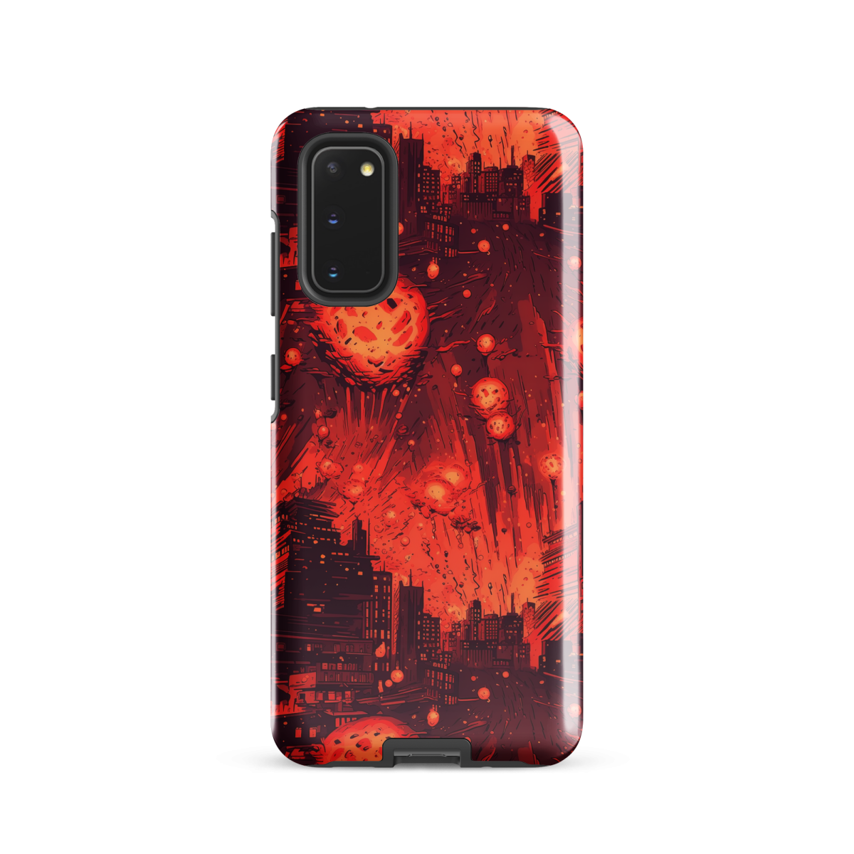Meteor Strike - Red - Tough case for Samsung® - Image 4