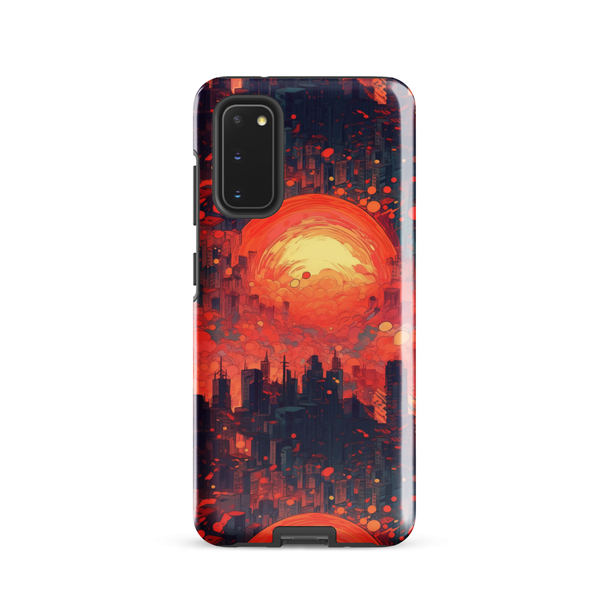 Fiery Dawn - Red/Black - Tough case for Samsung® - Image 4