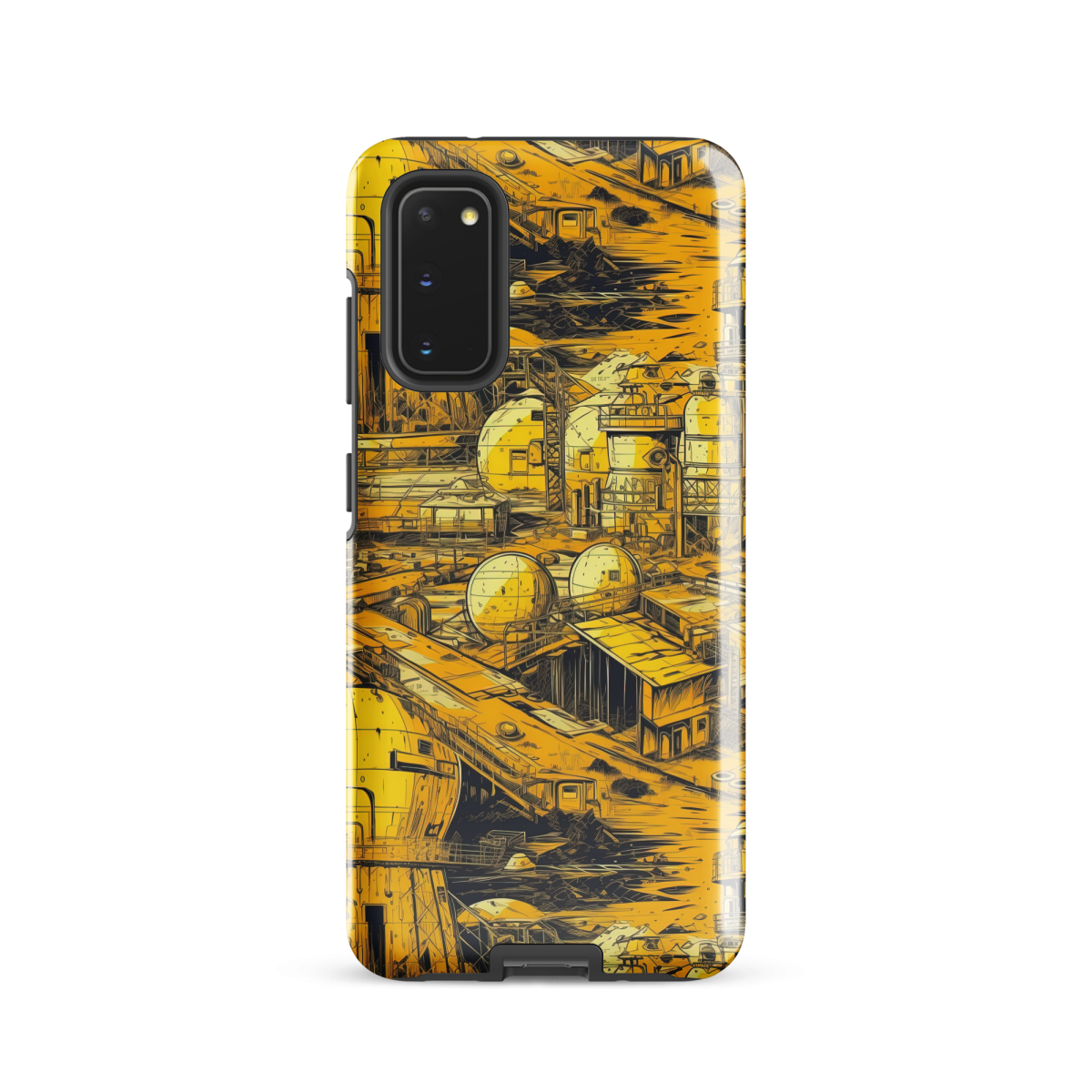 Moon Base - Yellow - Tough case for Samsung® - Image 4