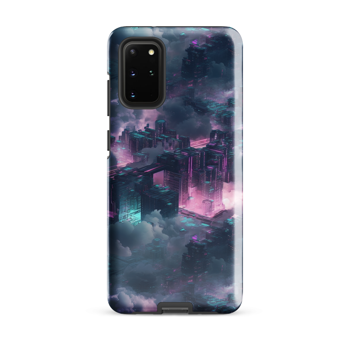 Cloudy City - Blue/Magenta - Tough case for Samsung® - Image 6