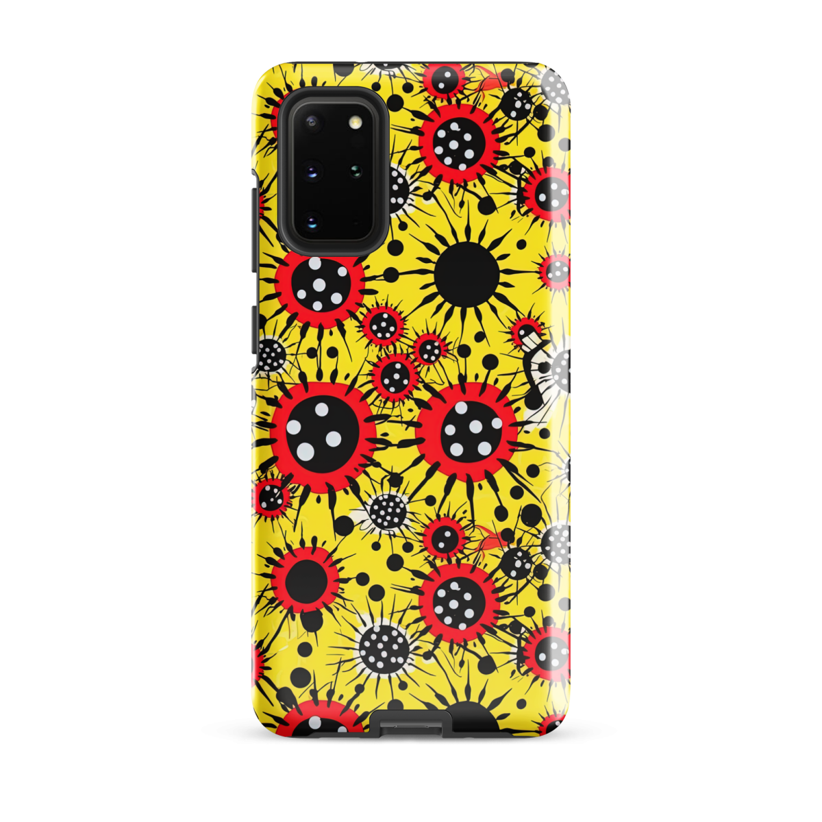 Virus Attack - Yellow/Red - Tough case for Samsung® - Image 6