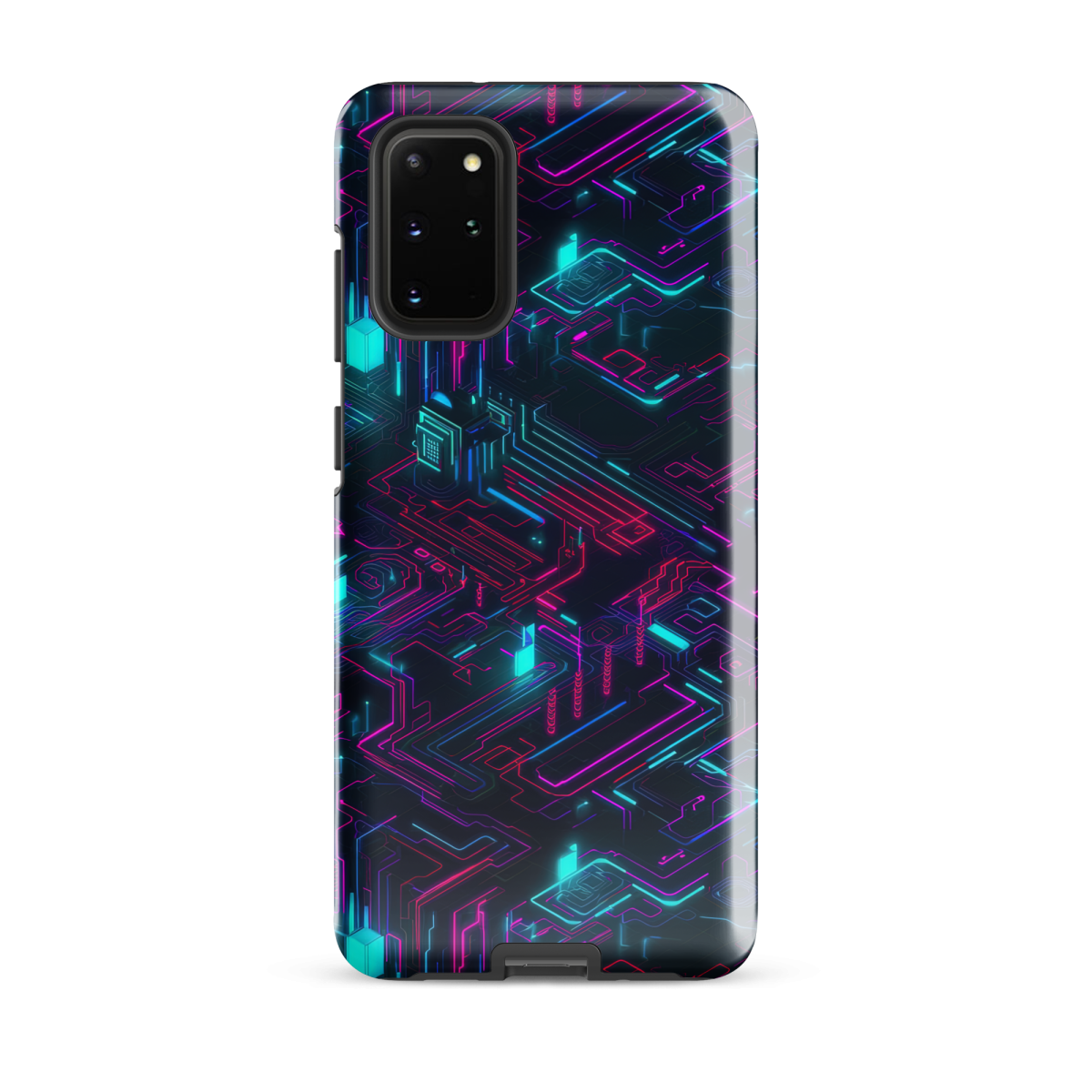 Cyberspace Circuits - Blue - Tough case for Samsung® - Image 6