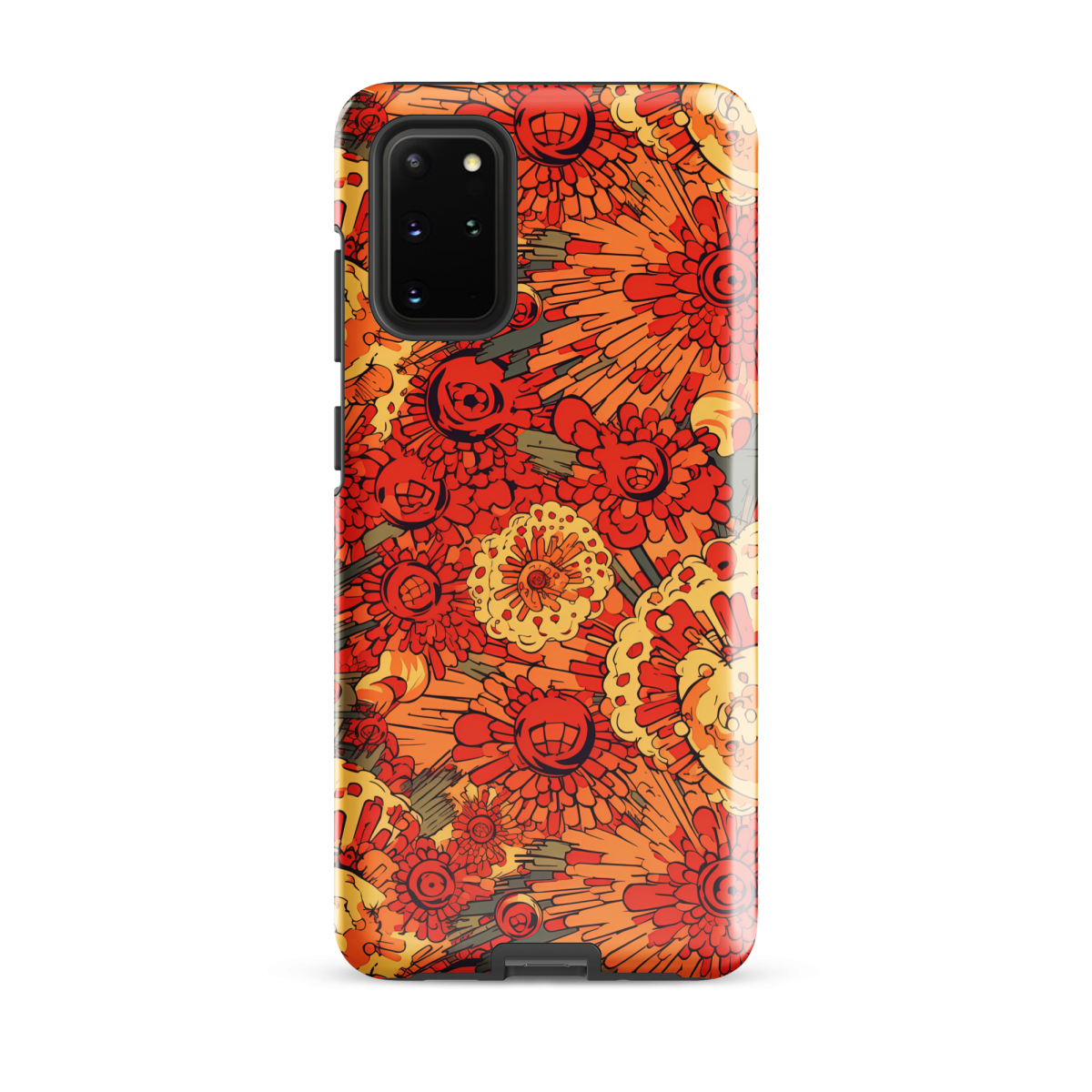 Fiery Fusion - Orange - Tough case for Samsung® - Image 6