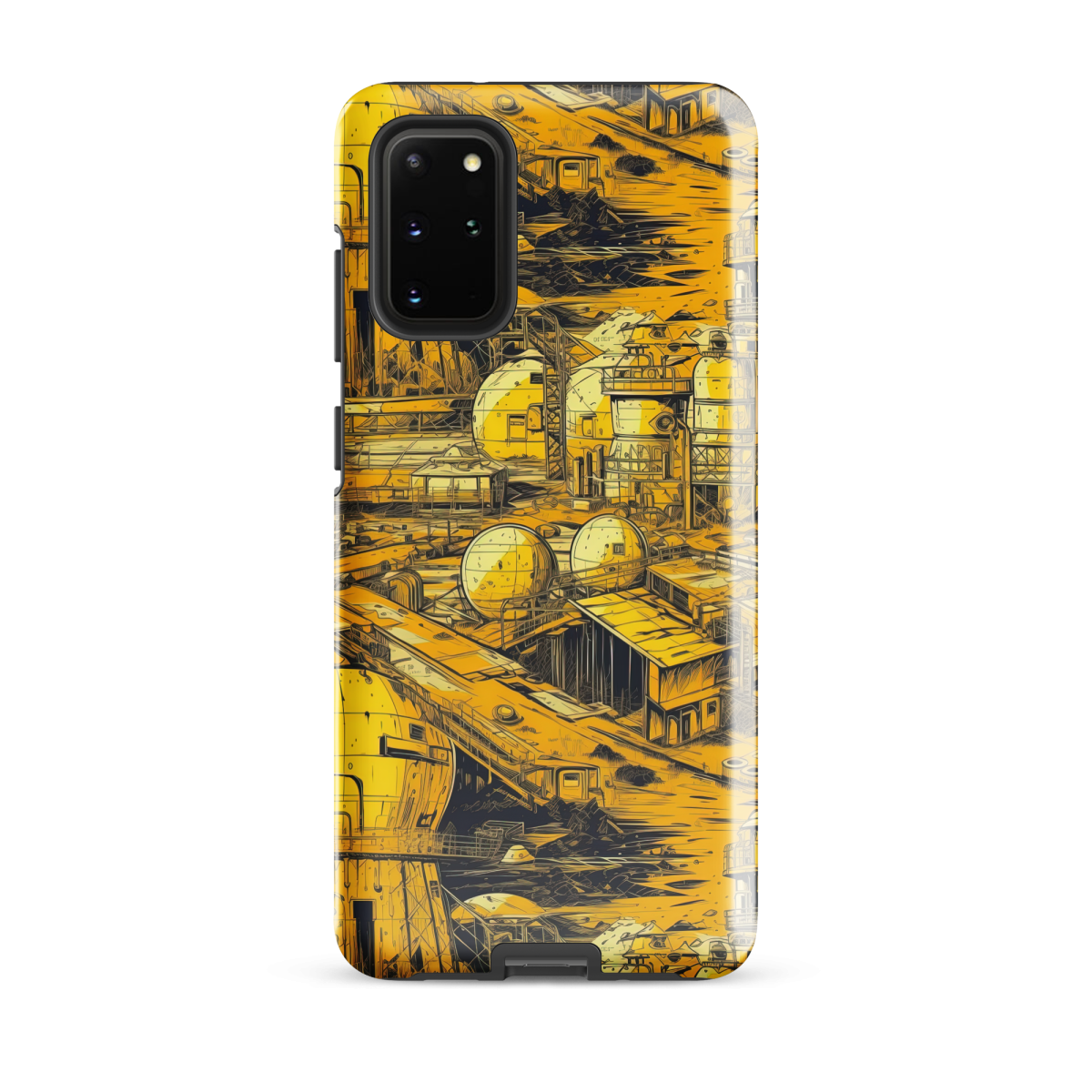 Moon Base - Yellow - Tough case for Samsung® - Image 6
