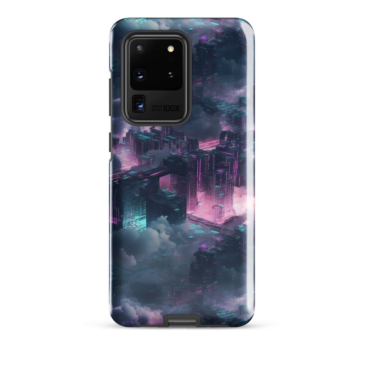 Cloudy City - Blue/Magenta - Tough case for Samsung® - Image 7
