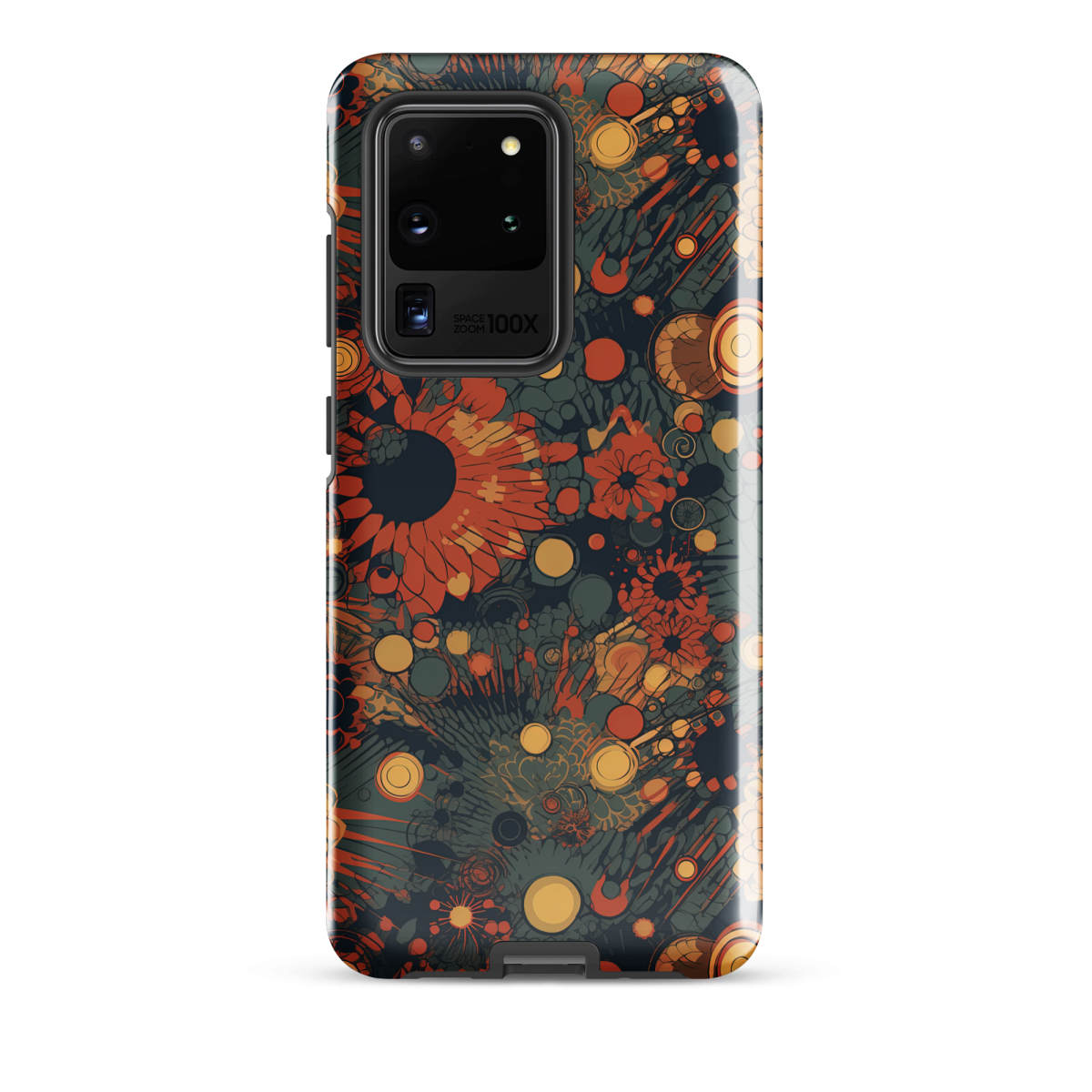 Trampled Flowers - Green/Blue - Tough case for Samsung® - Image 7