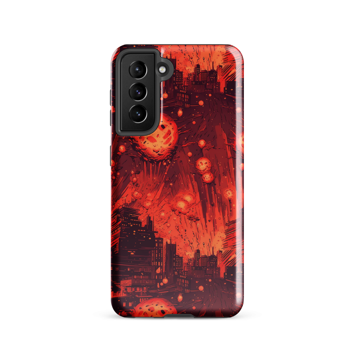 Meteor Strike - Red - Tough case for Samsung® - Image 8
