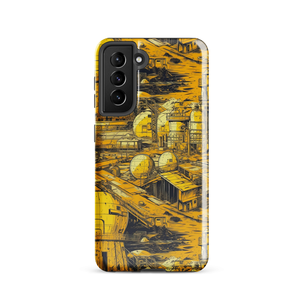 Moon Base - Yellow - Tough case for Samsung® - Image 8