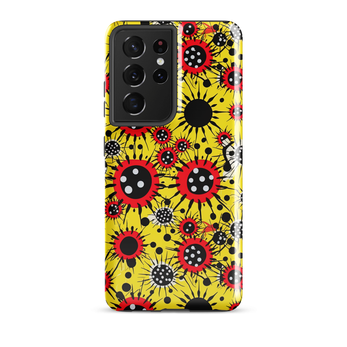 Virus Attack - Yellow/Red - Tough case for Samsung® - Image 11