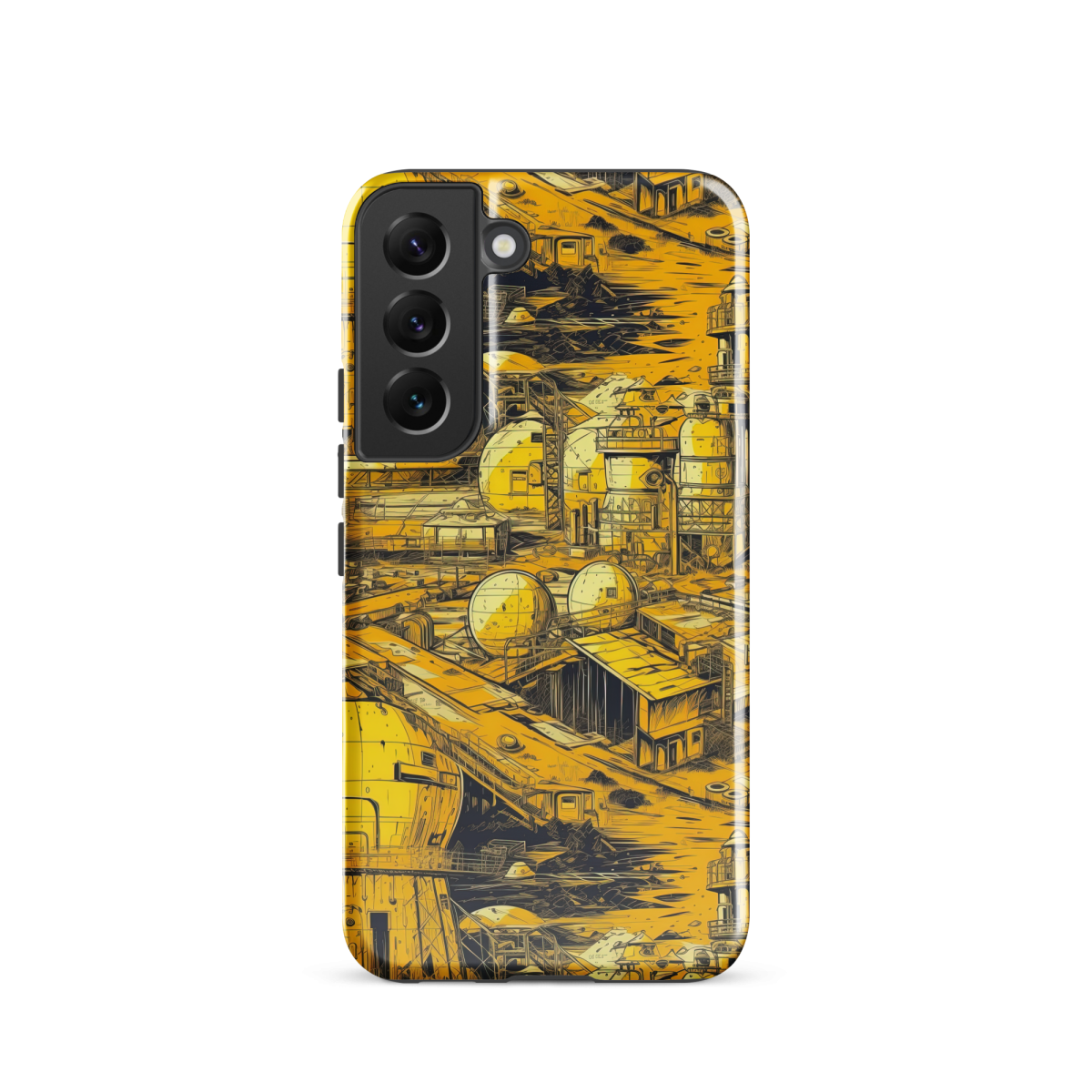 Moon Base - Yellow - Tough case for Samsung® - Image 12
