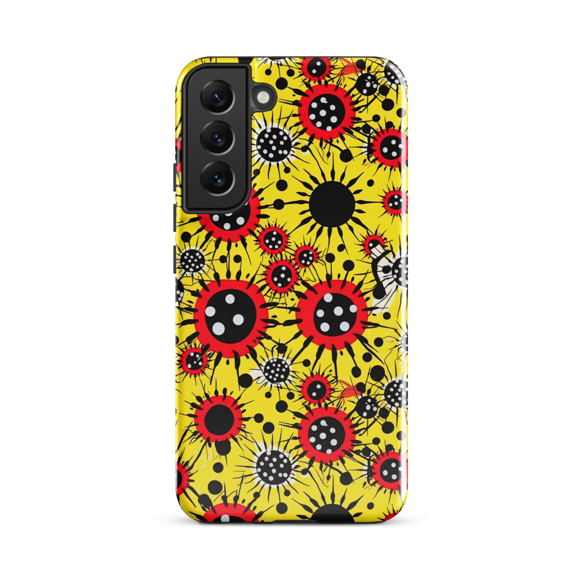 Virus Attack - Yellow/Red - Tough case for Samsung® - Image 13
