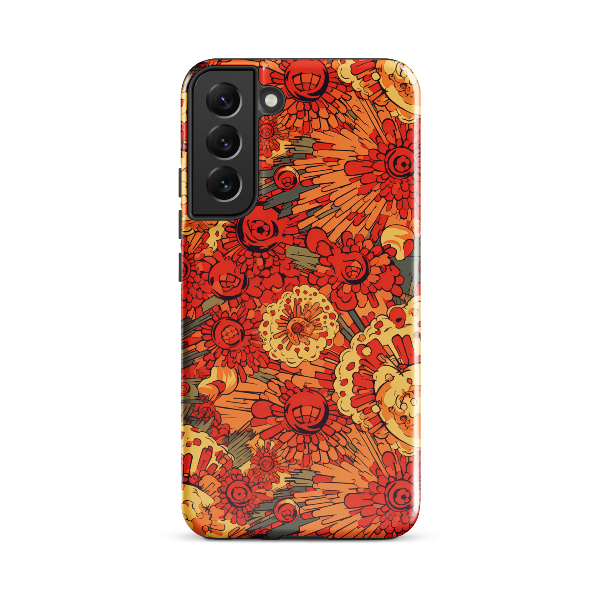 Fiery Fusion - Orange - Tough case for Samsung® - Image 13