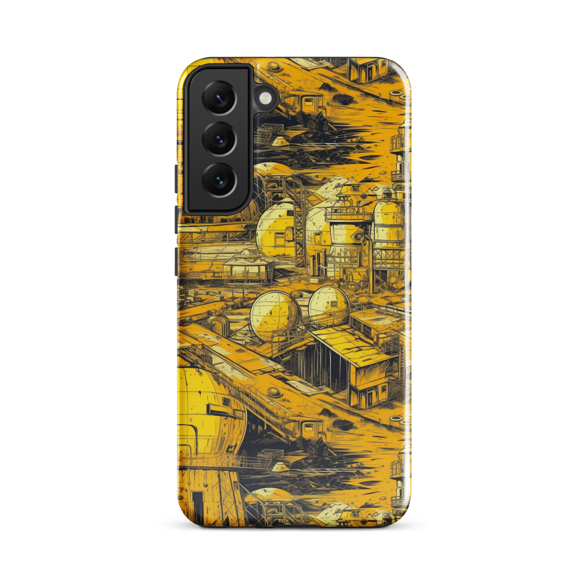 Moon Base - Yellow - Tough case for Samsung® - Image 13
