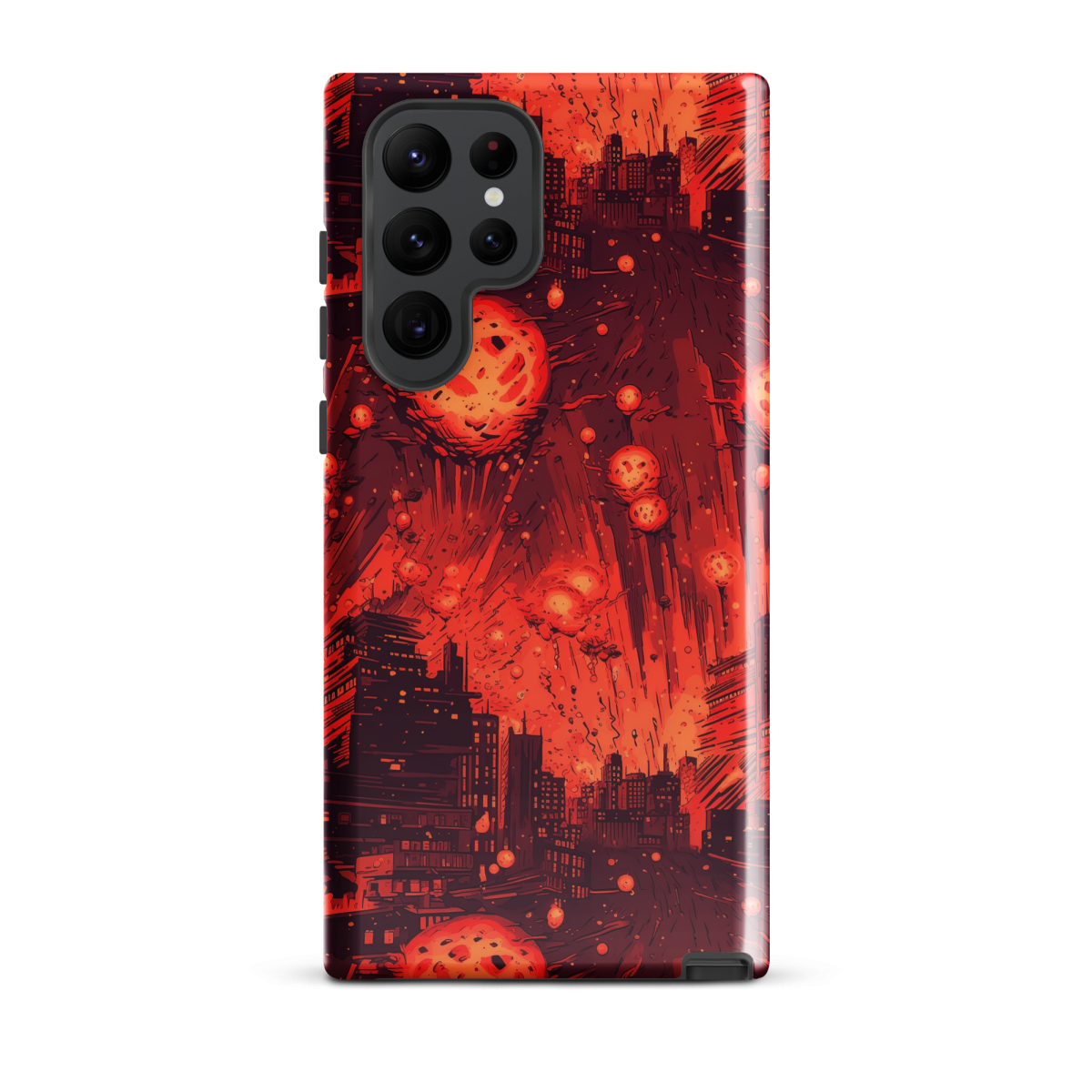 Meteor Strike - Red - Tough case for Samsung® - Image 14