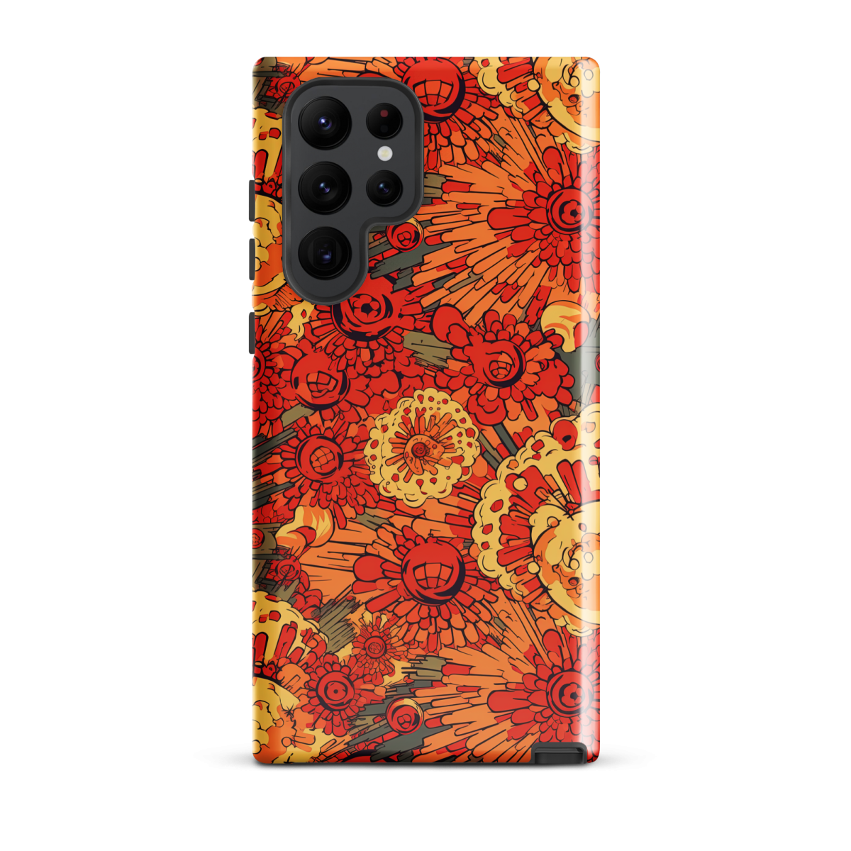 Fiery Fusion - Orange - Tough case for Samsung® - Image 14