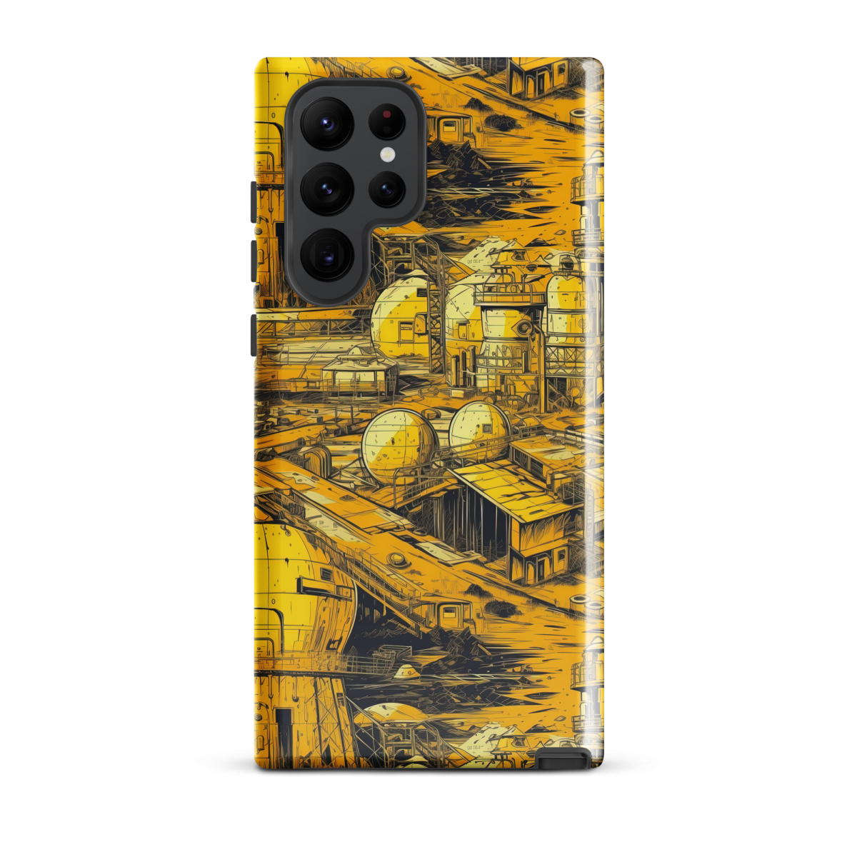 Moon Base - Yellow - Tough case for Samsung® - Image 14