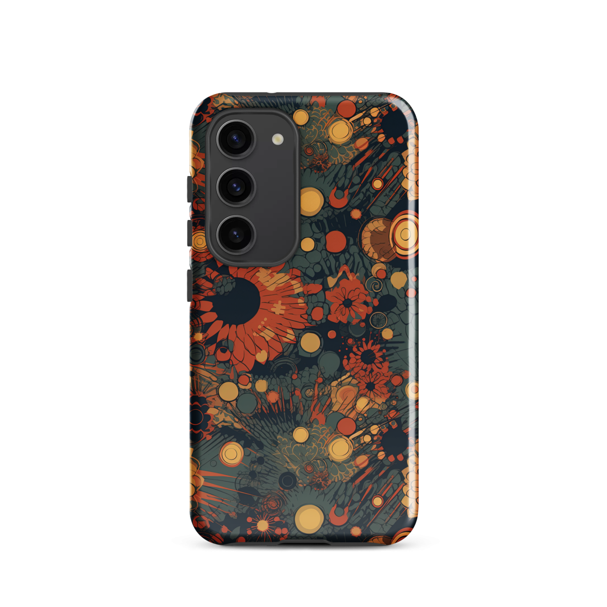 Trampled Flowers - Green/Blue - Tough case for Samsung® - Image 15