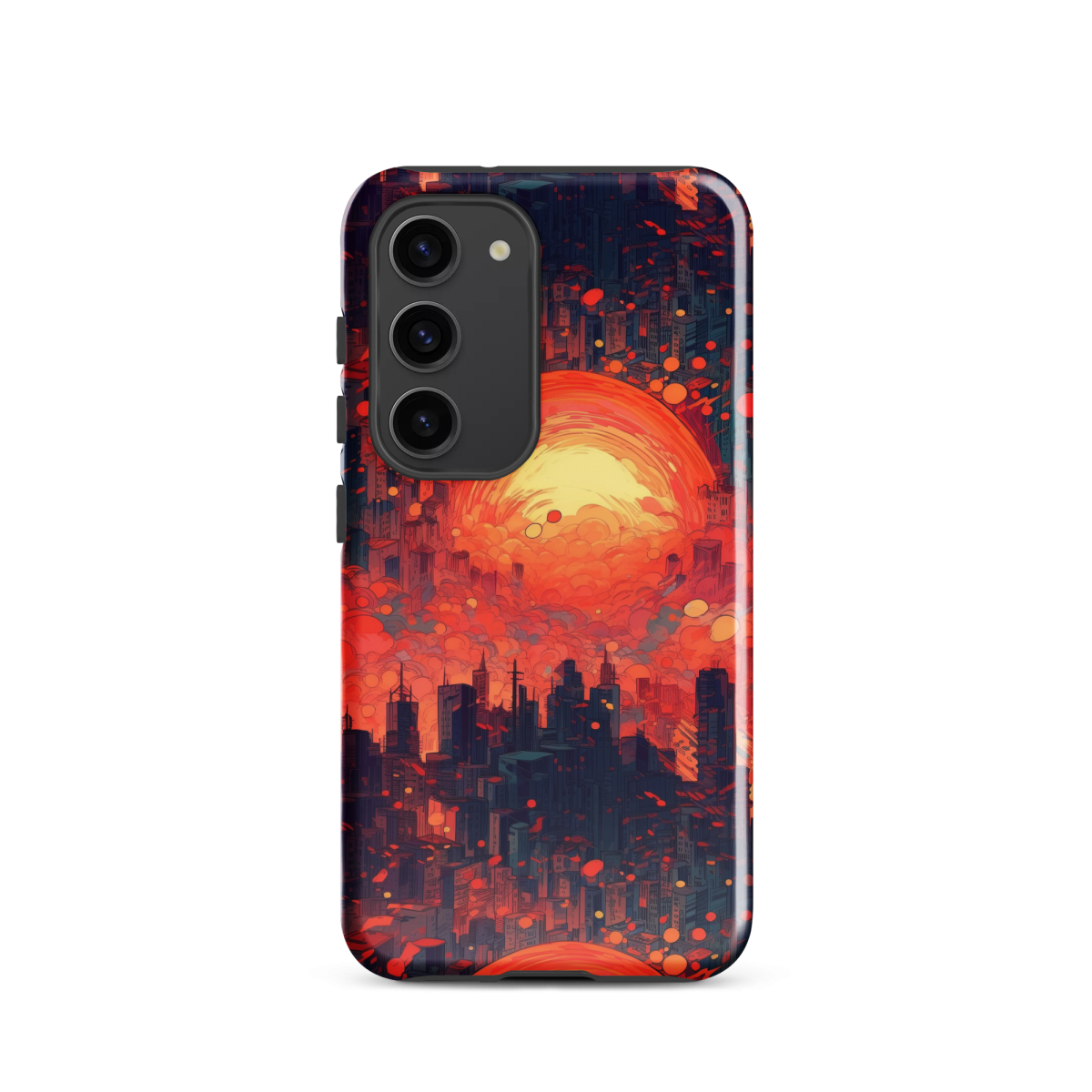 Fiery Dawn - Red/Black - Tough case for Samsung® - Image 15