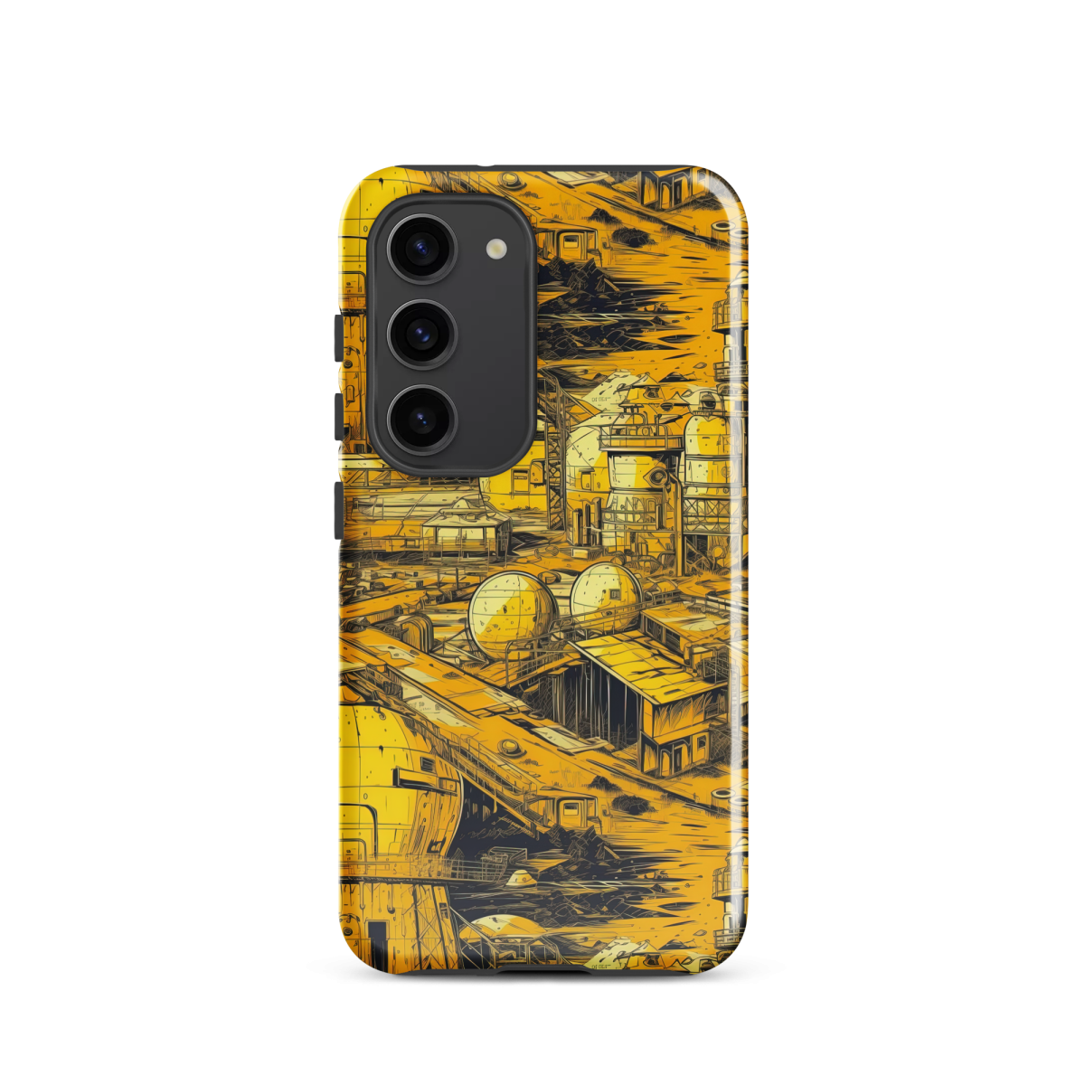 Moon Base - Yellow - Tough case for Samsung® - Image 15