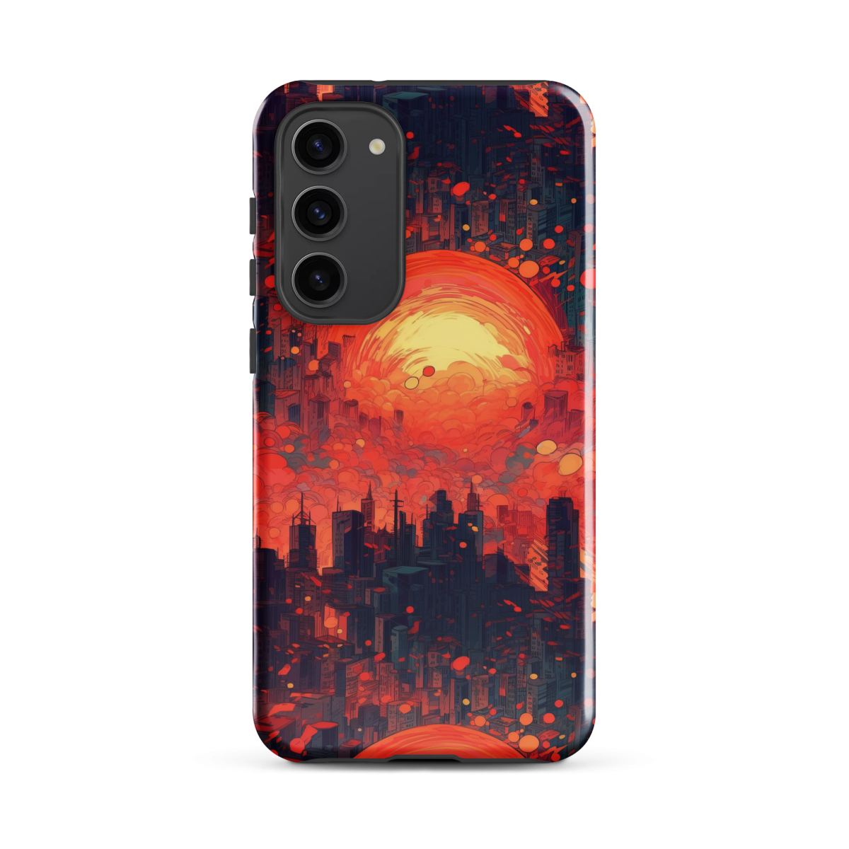 Fiery Dawn - Red/Black - Tough case for Samsung® - Image 16