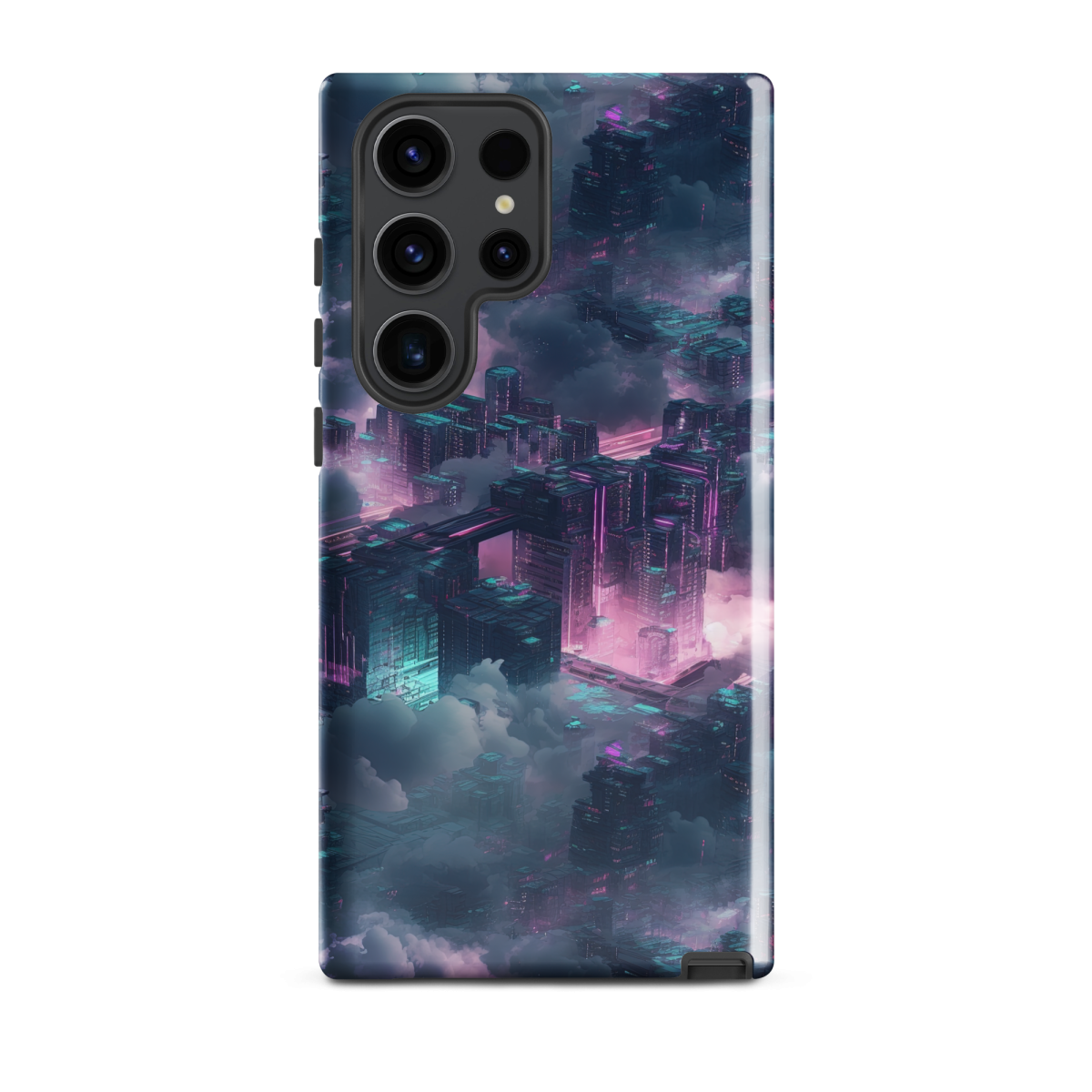 Cloudy City - Blue/Magenta - Tough case for Samsung® - Image 17