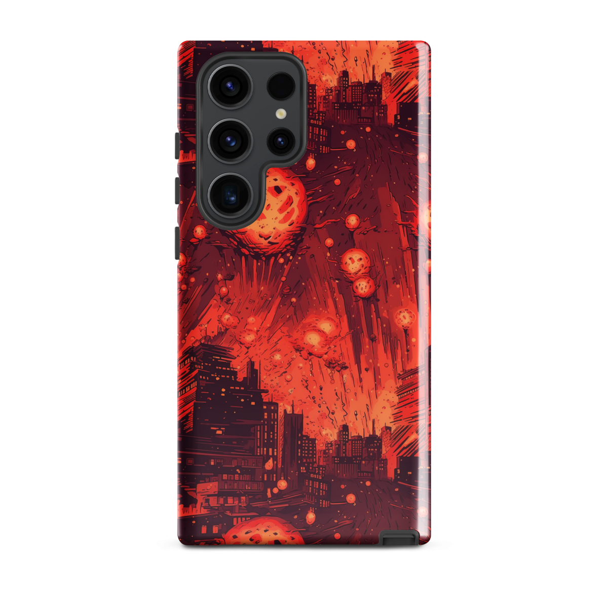 Meteor Strike - Red - Tough case for Samsung® - Image 17