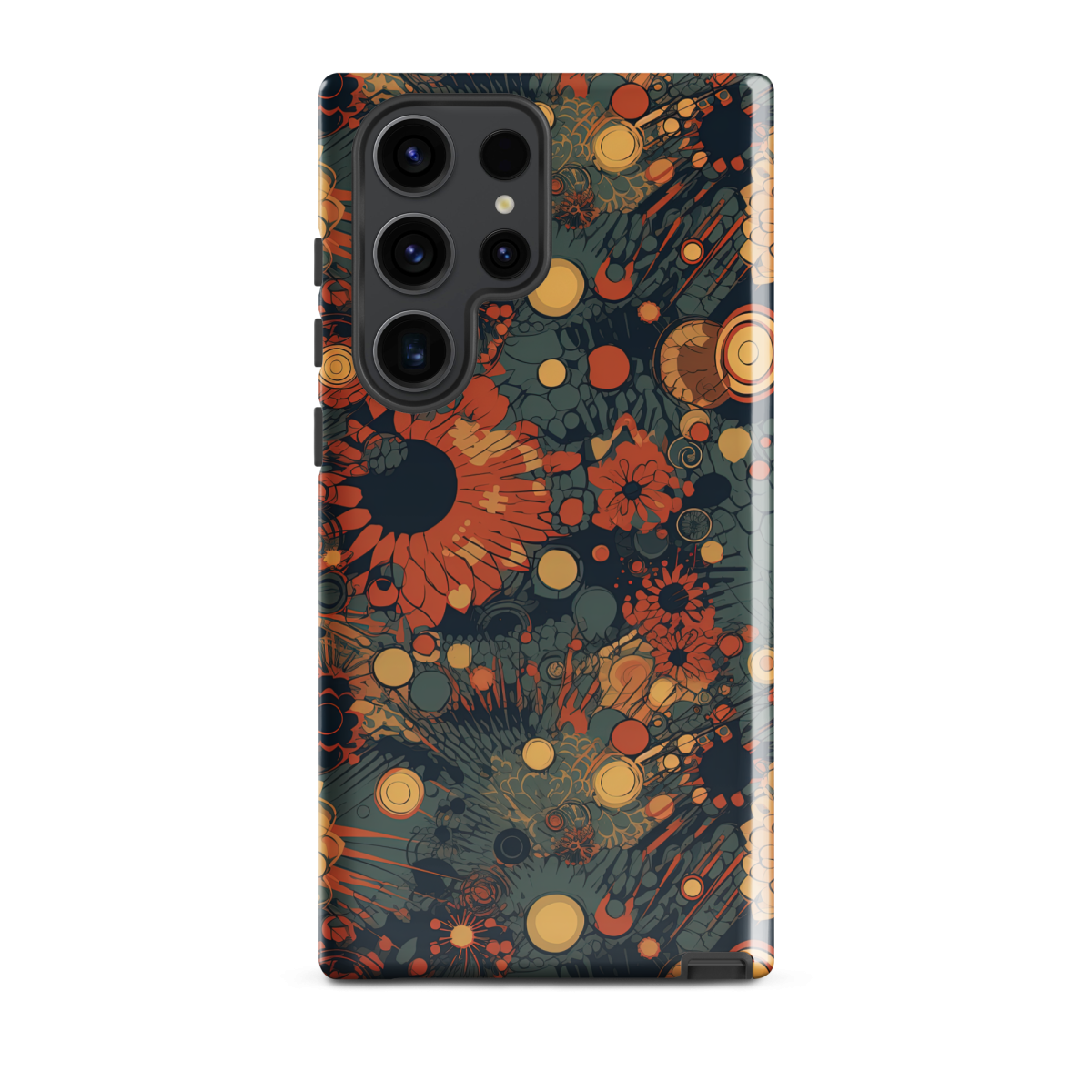 Trampled Flowers - Green/Blue - Tough case for Samsung® - Image 17