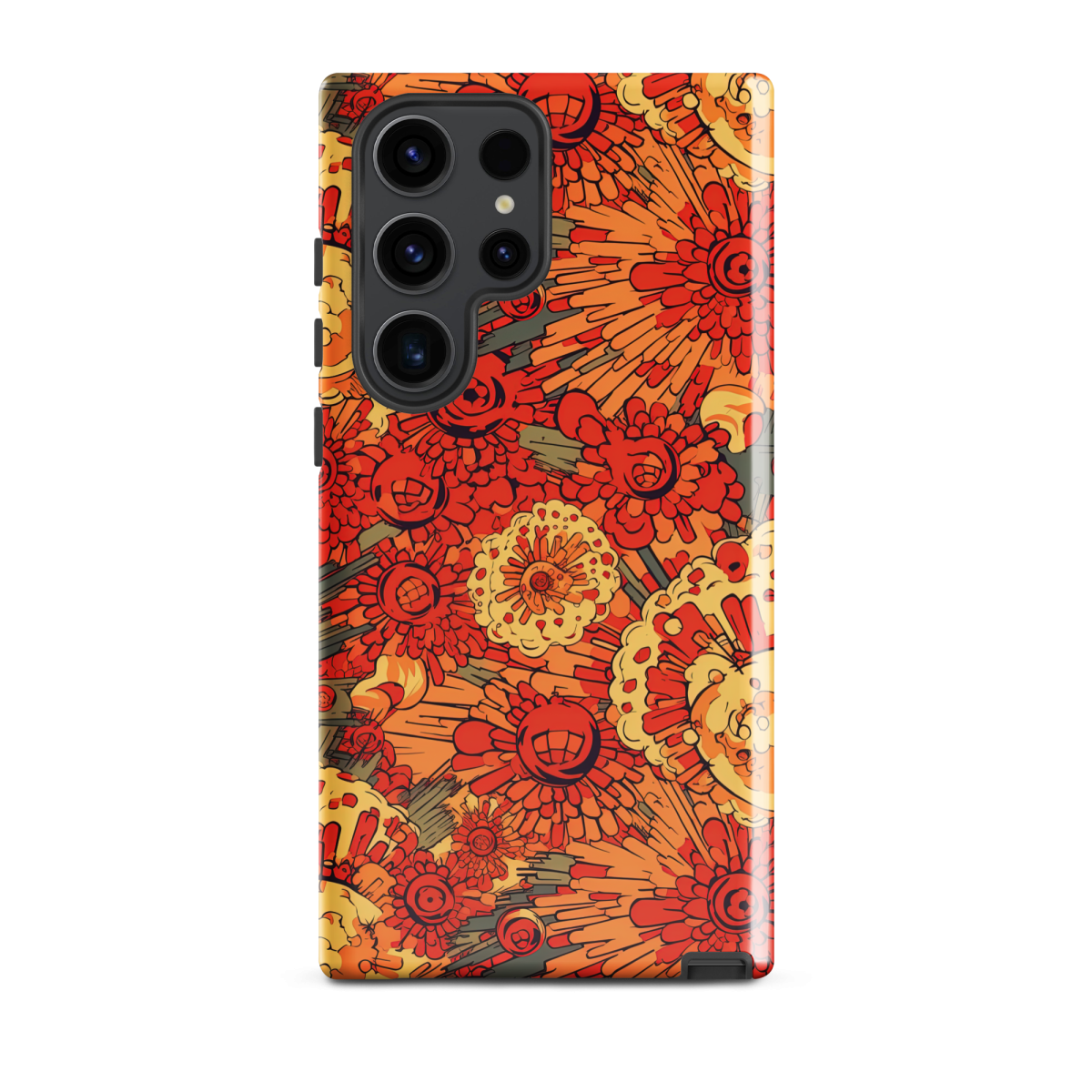 Fiery Fusion - Orange - Tough case for Samsung® - Image 17