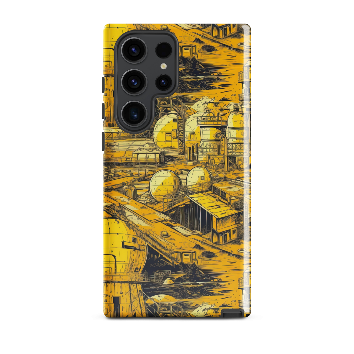 Moon Base - Yellow - Tough case for Samsung® - Image 17