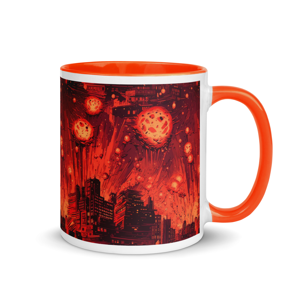 Meteor Strike - Red - Mug - Image 2
