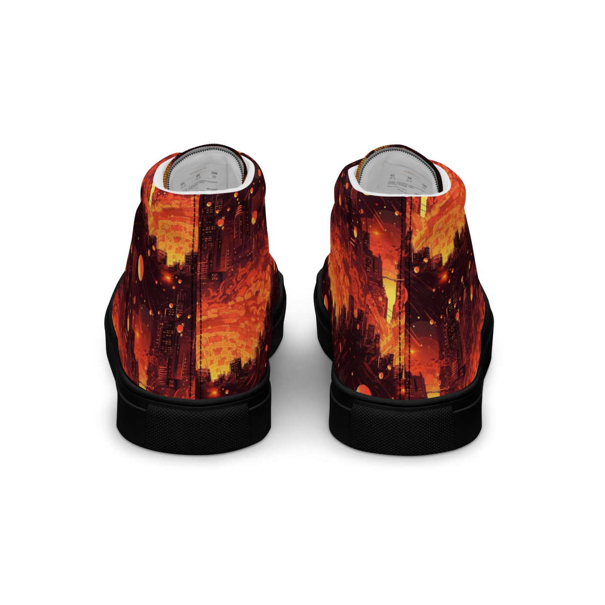 Spiral Flame - Orange/Black - Women’s Shoe - Image 29