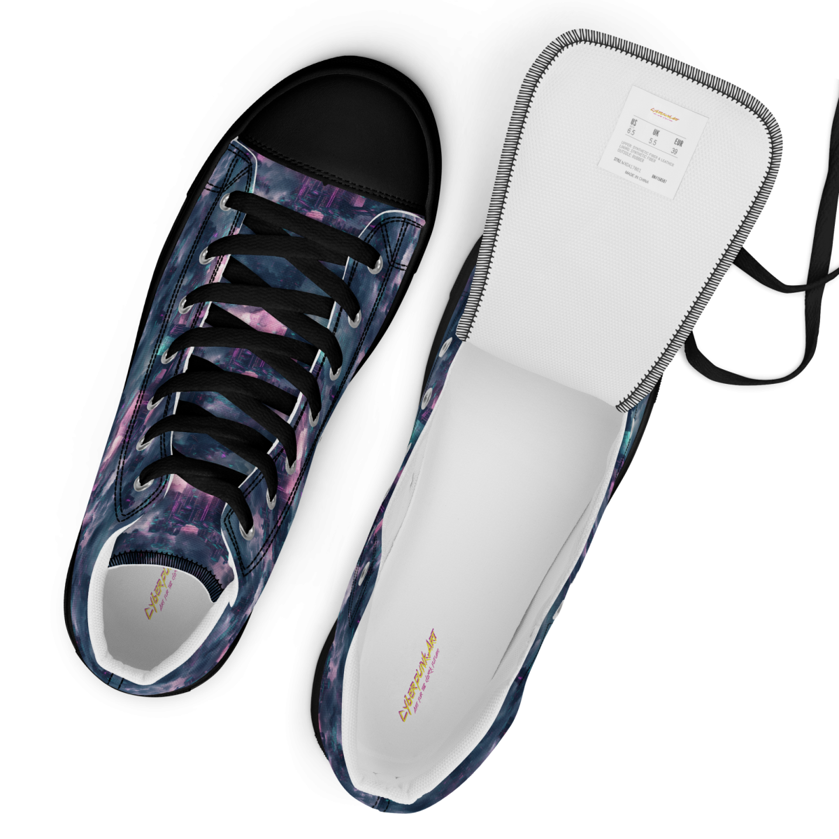 Cloudy City - Blue/Magenta - Women’s Shoe - Image 2