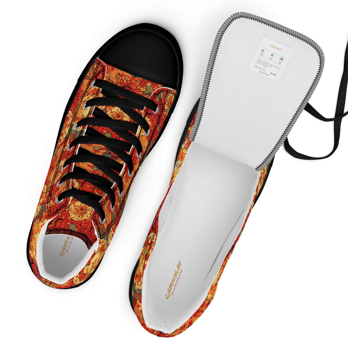 Fiery Dawn - Red/Black - Women’s Shoe - Image 2