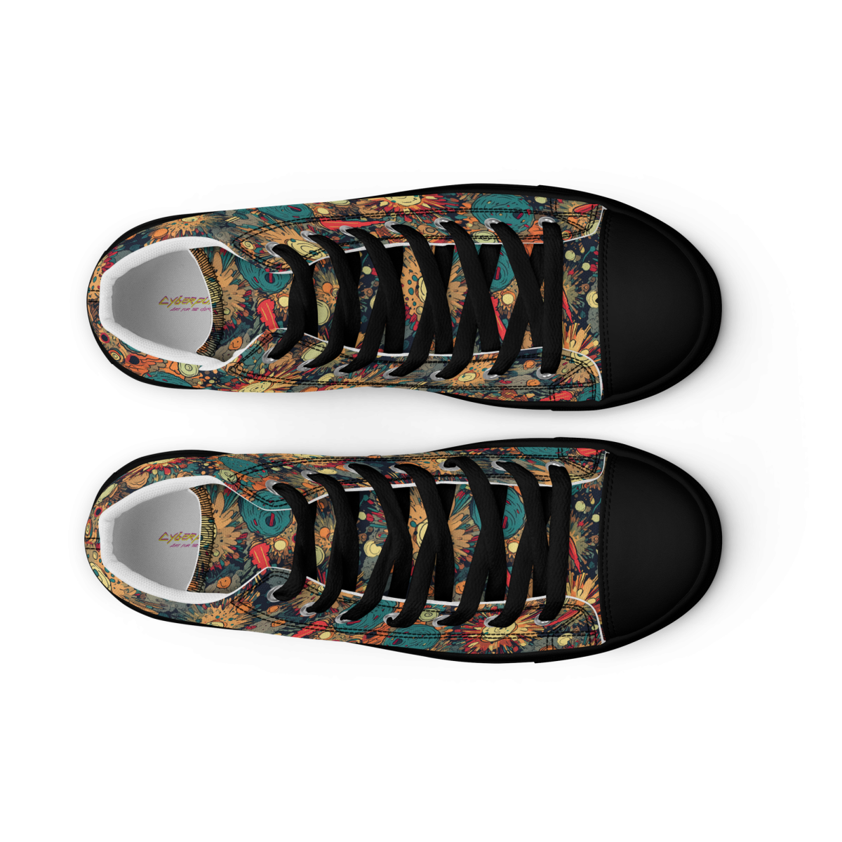 Flaming Fission - Blue/Yellow - Women’s Shoe - Image 34