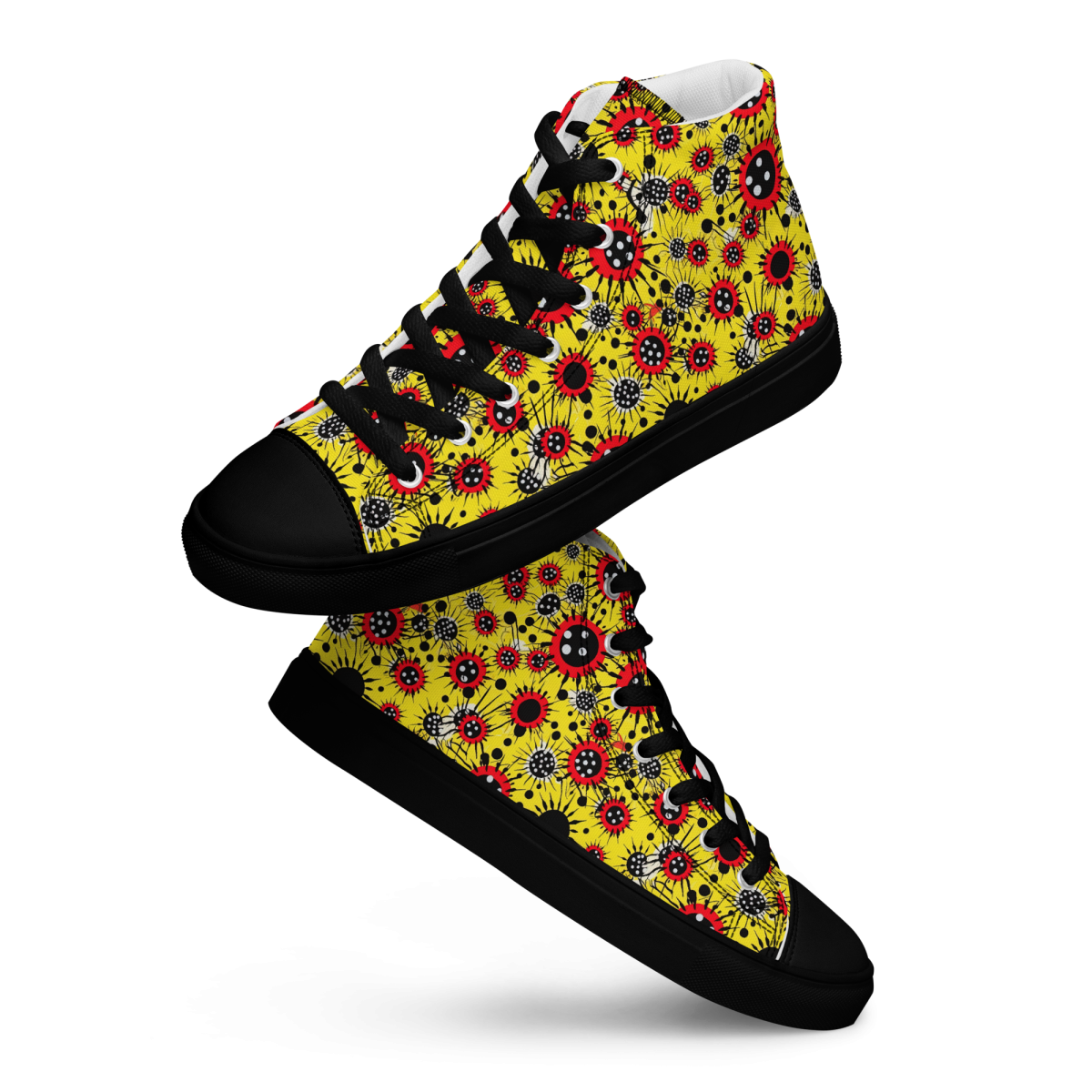 Virus Attack - Yellow/Red - Women’s Shoe - Image 6