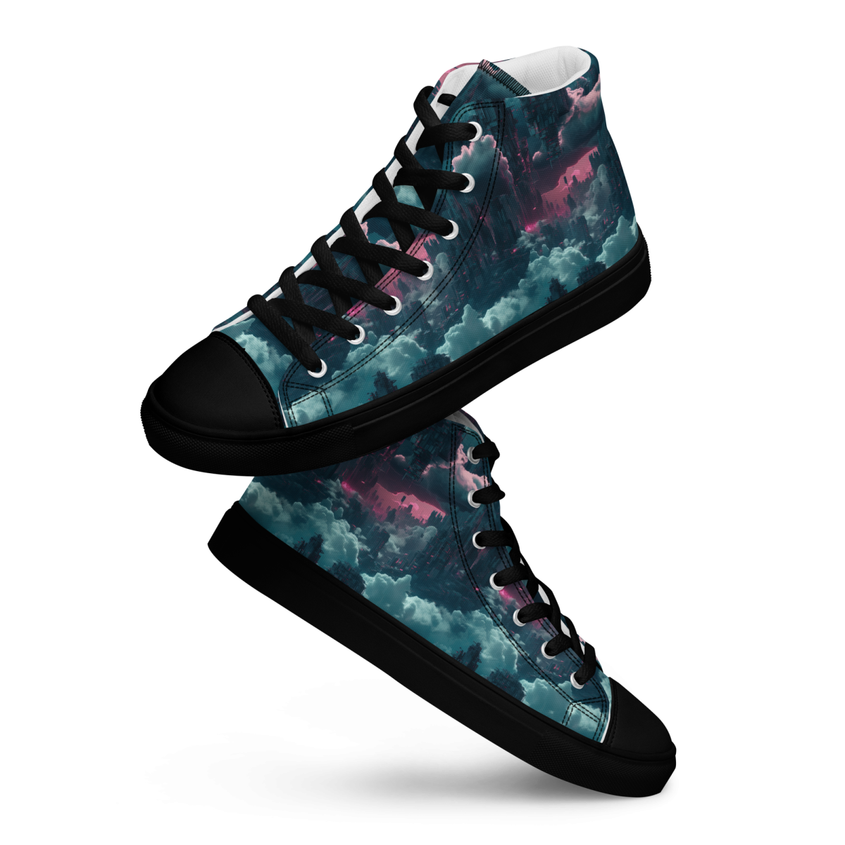 Cloudy Skyscraper - Blue/Magenta - Women’s Shoe - Image 6