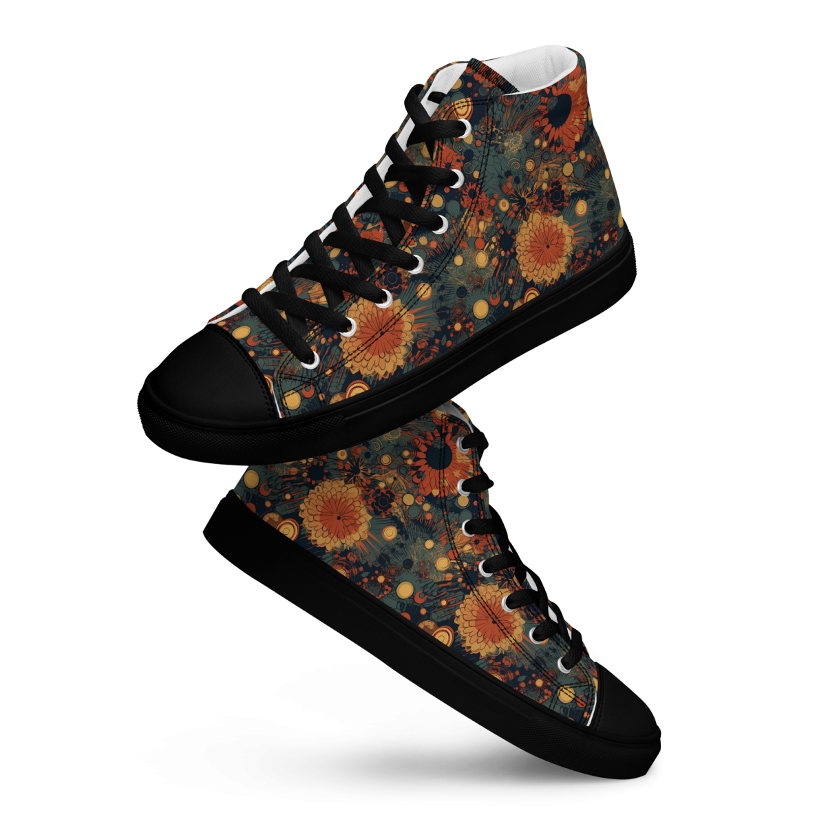 Trampled Flowers - Green/Blue - Women’s Shoe - Image 6