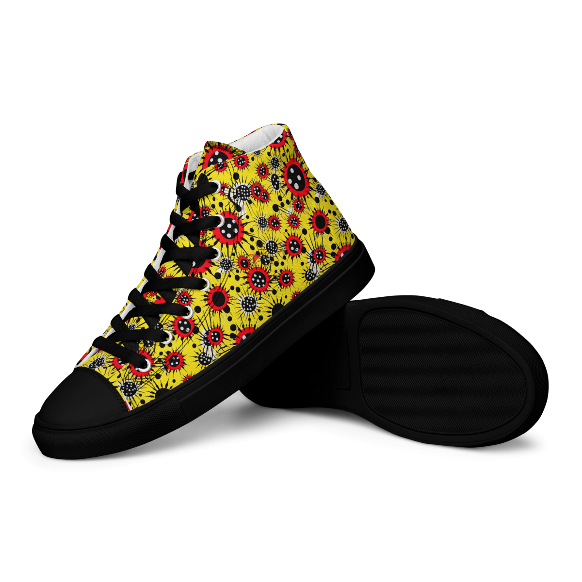 Virus Attack - Yellow/Red - Women’s Shoe - Image 7