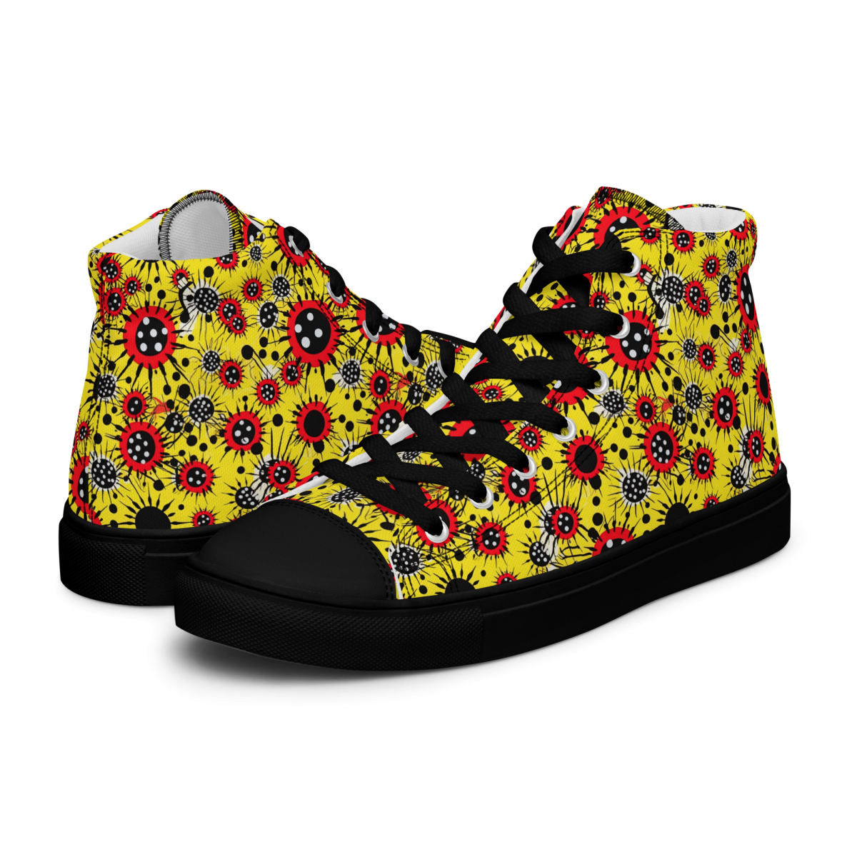 Virus Attack - Yellow/Red - Women’s Shoe - Image 9