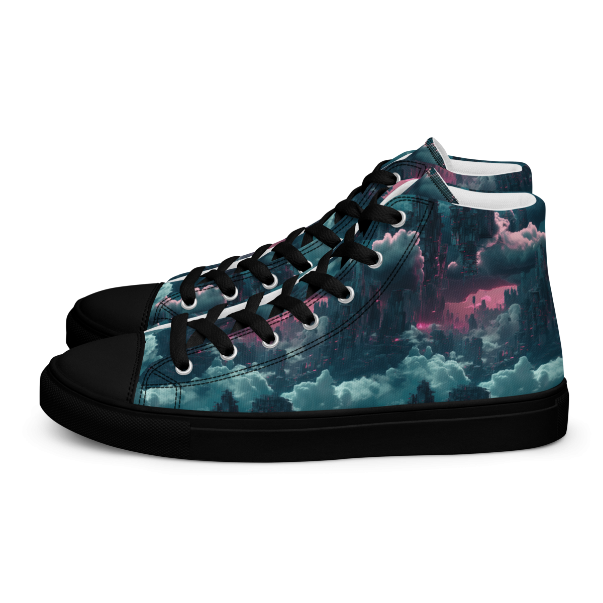 Cloudy Skyscraper - Blue/Magenta - Women’s Shoe - Image 28