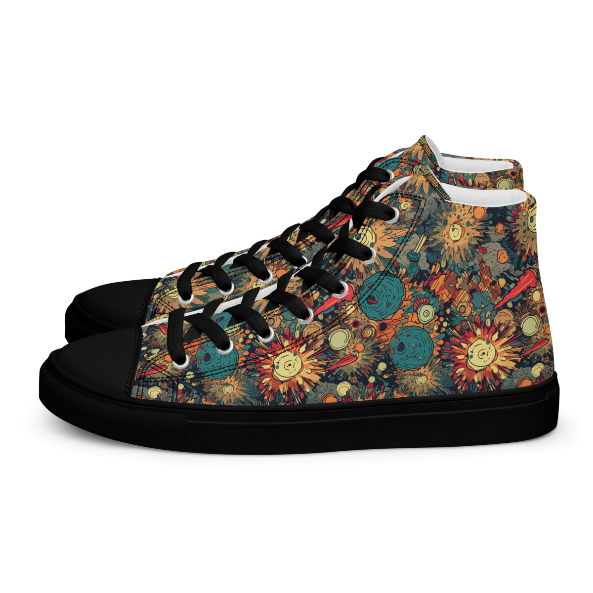 Flaming Fission - Blue/Yellow - Women’s Shoe - Image 27