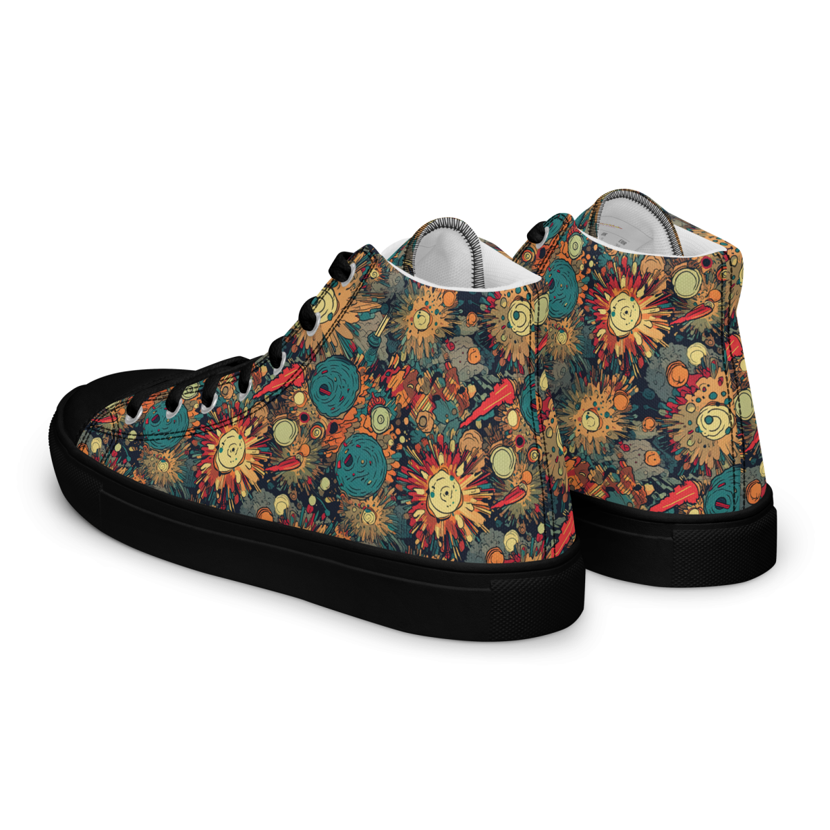 Flaming Fission - Blue/Yellow - Women’s Shoe - Image 29