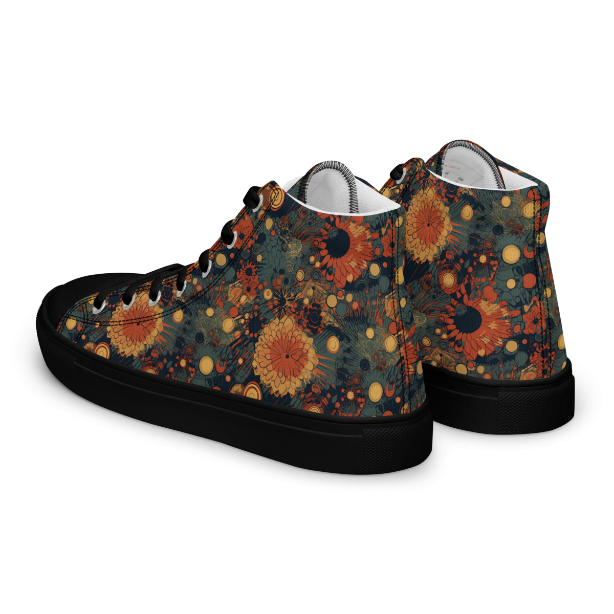 Trampled Flowers - Green/Blue - Women’s Shoe - Image 30