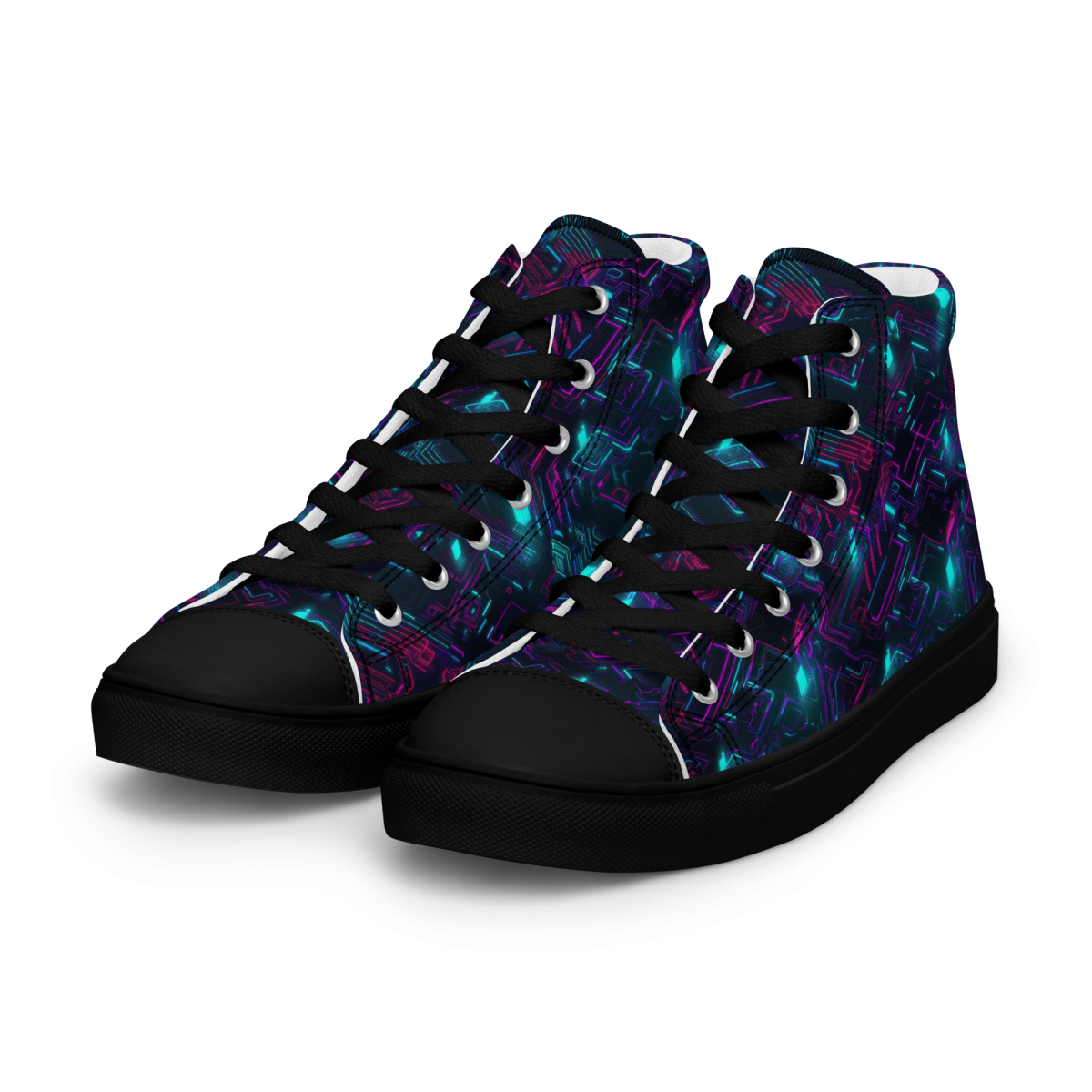 Cyberspace Circuits - Blue - Women’s Shoe - Image 30