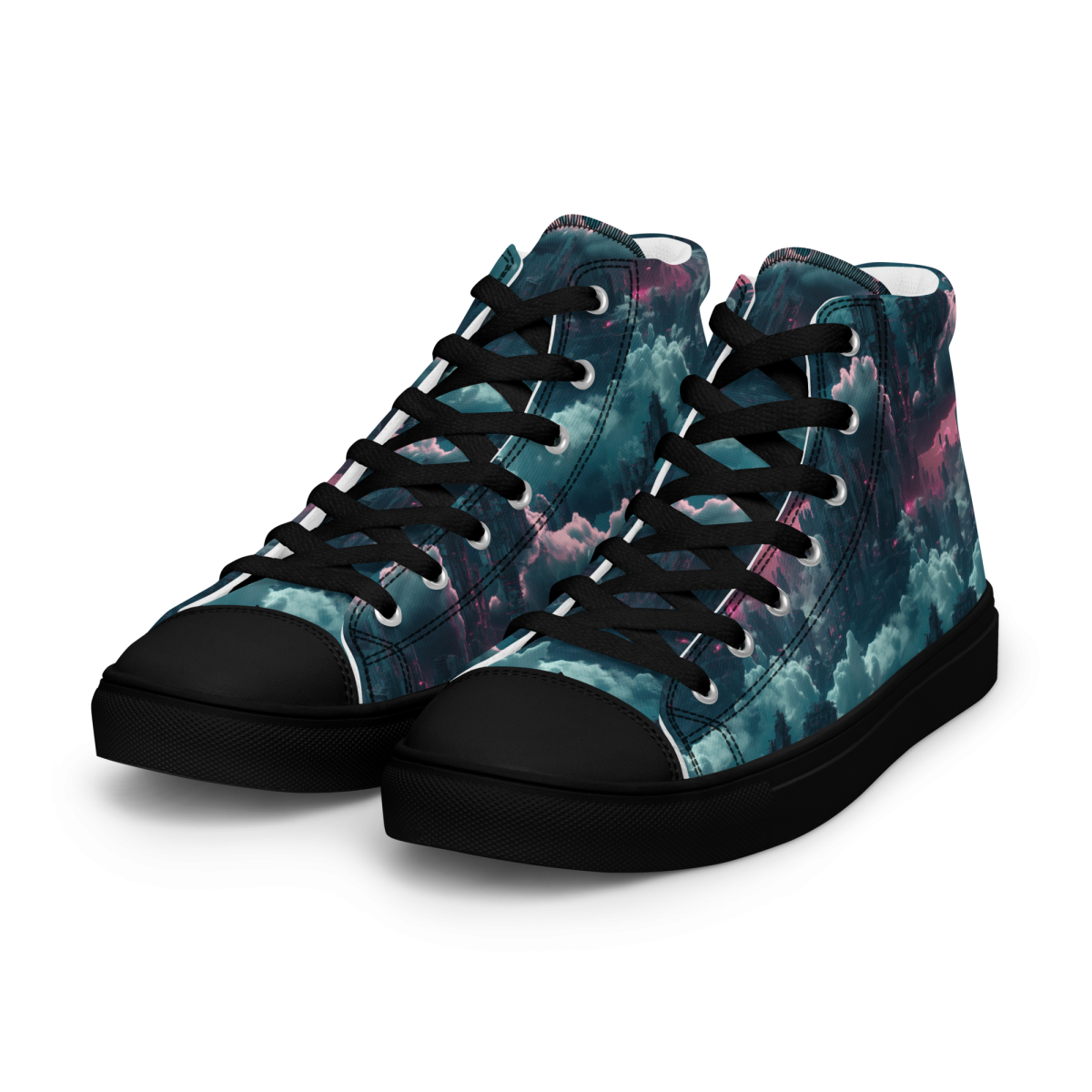 Cloudy Skyscraper - Blue/Magenta - Women’s Shoe - Image 31