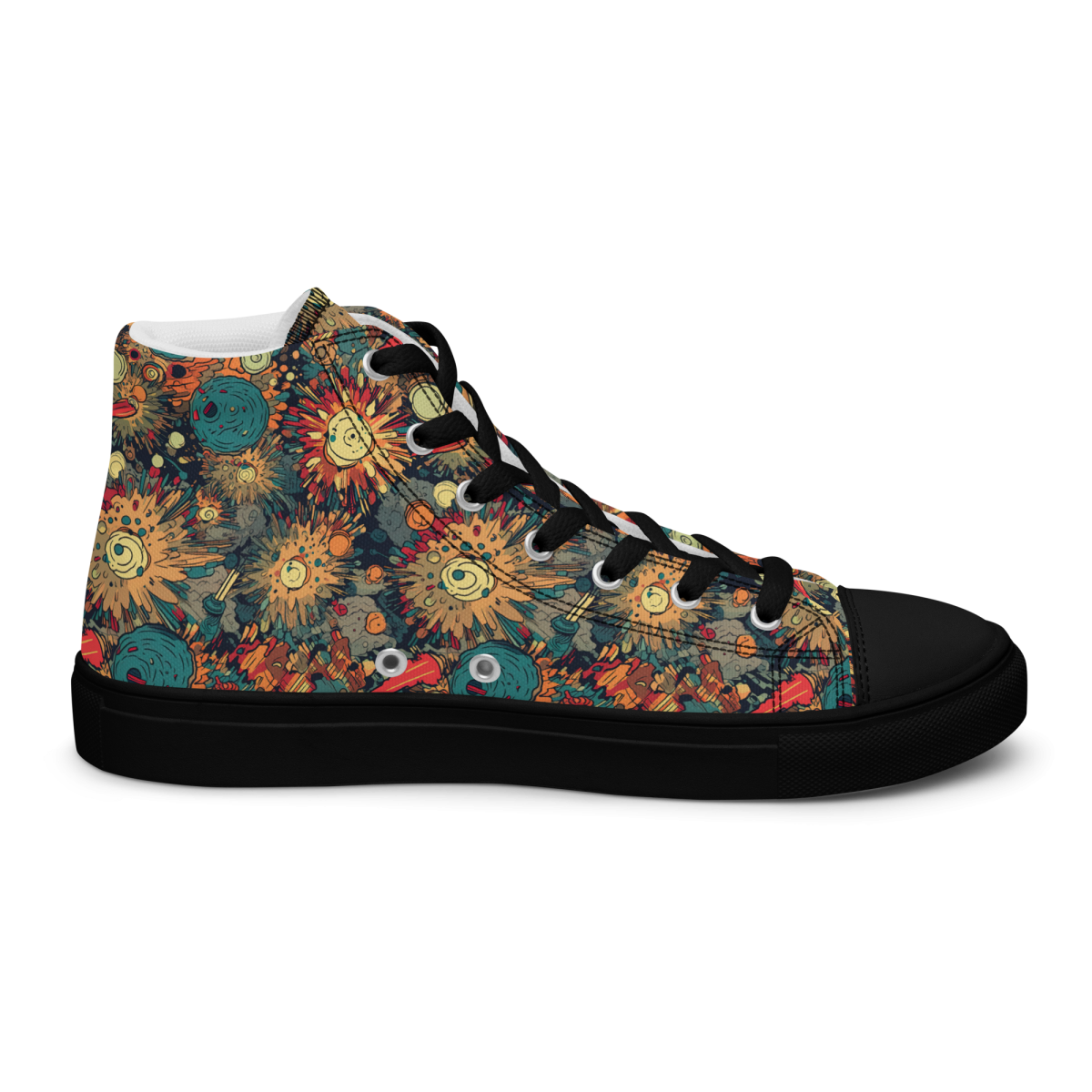 Flaming Fission - Blue/Yellow - Women’s Shoe - Image 11