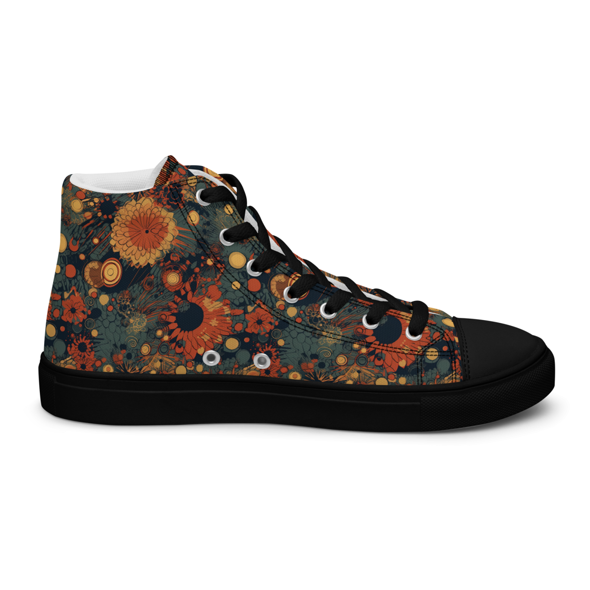Trampled Flowers - Green/Blue - Women’s Shoe - Image 11