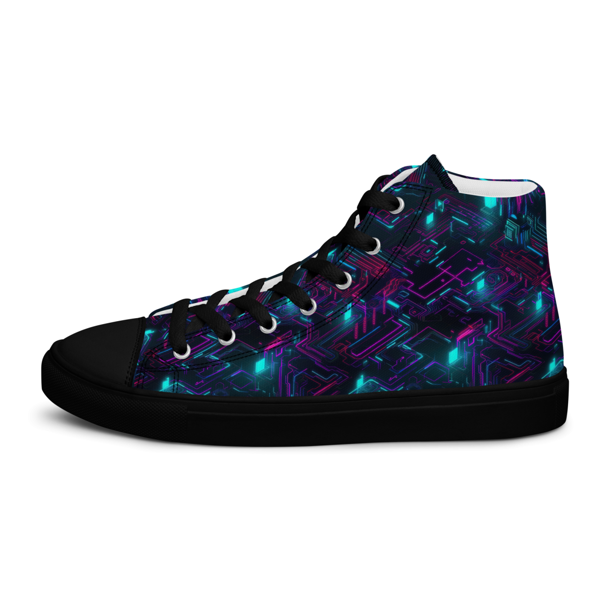 Cyberspace Circuits - Blue - Women’s Shoe - Image 9